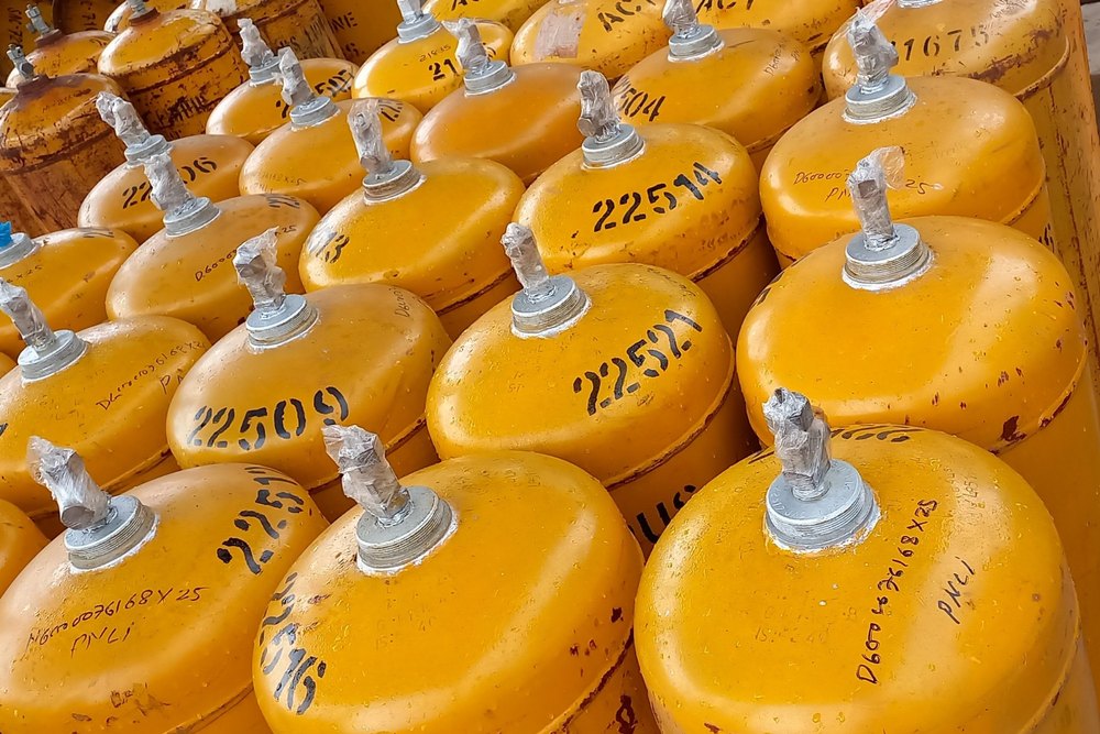 Second Hand Liquid Chlorine Gas Cylinders